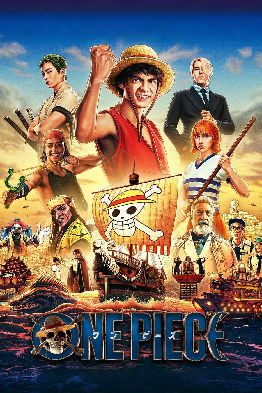 مسلسل One Piece الموسم الاول الحلقة 1 الاولى مترجمة