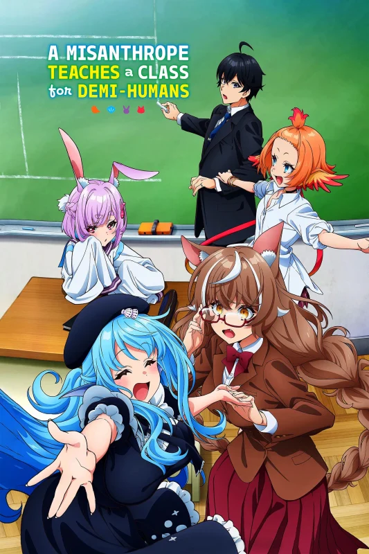 مسلسل Jingai Kyoushitsu No Ningengirai Kyoushi