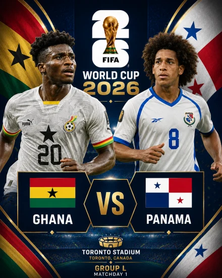 اهداف مباراة غانا وبنما كاس العالم 2026