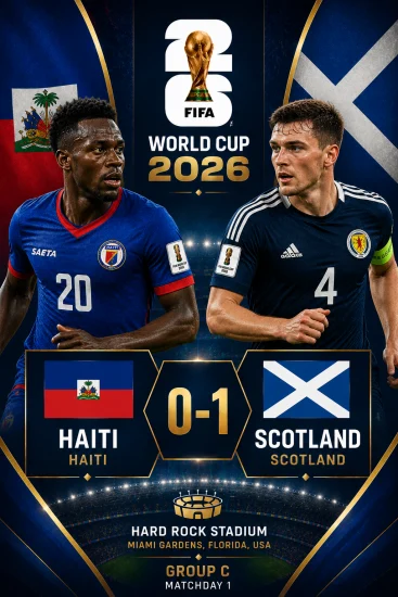 اهداف مباراة اسكتلندا وهايتي كاس العالم 2026