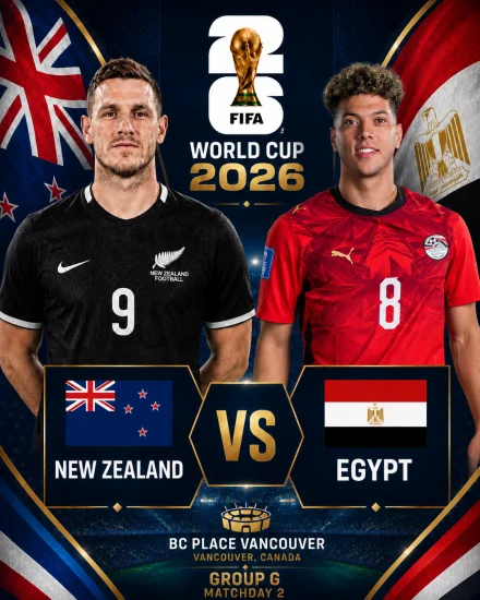 اهداف مباراة مصر ونيوزيلندا كاس العالم 2026