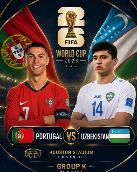 اهداف مباراة البرتغال واوزبكستان كاس العالم 2026