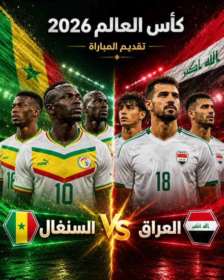 اهداف مباراة السنغال والعراق كاس العالم 2026