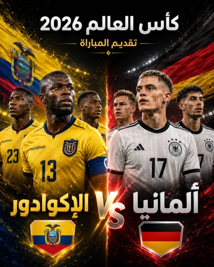اهداف مباراة المانيا والاكوادور كاس العالم 2026